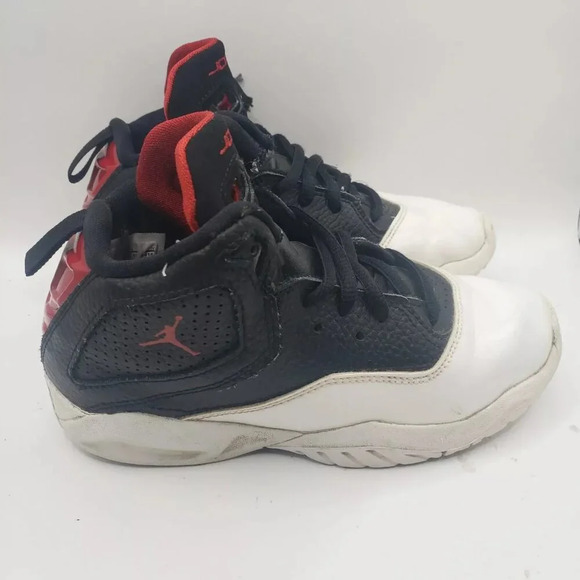 Nike Air Jordan B'Loyal Black/White/Red Sneakers - CK1426-016 - Size 13C - Picture 1 of 7